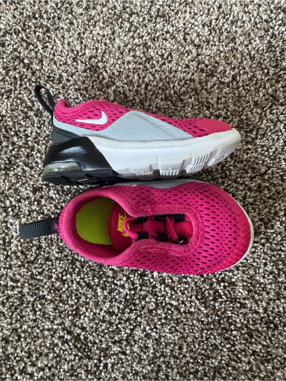 Nike Kids' Pink Slip-On Athletic Shoes